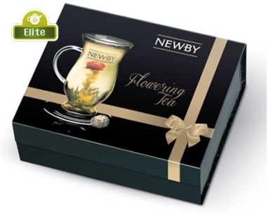 картинка Подарочный набор чая Newby РАСПУСКАЮЩЕГОСЯ ЧАЯ С ЧАШКОЙ от интернет магазина