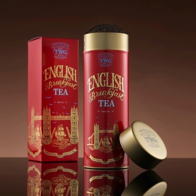 картинка Черный чай TWG Tea English Breakfast Tea / Английский чай для Завтрака, туба (110 гр) от интернет магазина