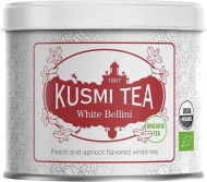 картинка Белый чай White Bellini (Белый чай, персик, абрикос) банка (90 гр) интернет магазин являющийся официальным дистрибьютором в России 