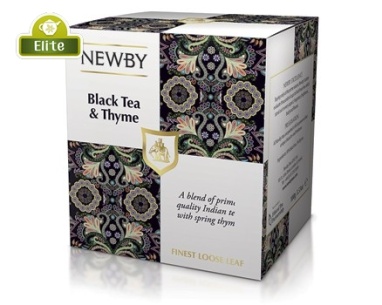 картинка Newby Черный чай с чабрецом, черный чай (100 гр) от интернет магазина