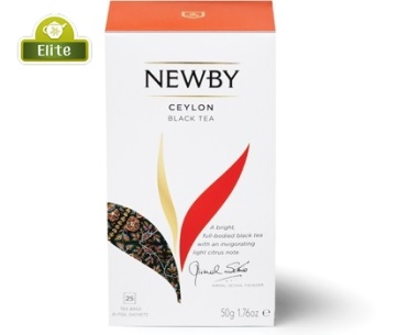 картинка Пакетированный чай Newby Цейлон, (25 пак.) от интернет магазина