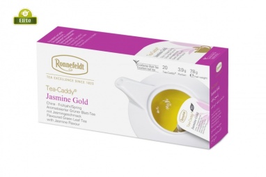 картинка Жасминовый чай Ronnefeldt Jasmine Gold / Жасмин Голд, саше на чайник (Tea-Caddy) (20 пак.) от интернет магазина
