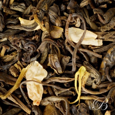 картинка Зеленый чай Betjeman & Barton Jasmin / Жасмин Мандарин, весовой (1000 гр) от интернет магазина