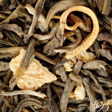 картинка Зеленый чай Betjeman & Barton Pomme d’Orangel / Апельсиновое Яблоко, банка (125 гр) от интернет магазина