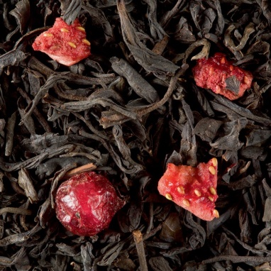 картинка Черный чай Dammann Quatre Fruits Rouges / 4 красных ягоды, весовой (1000 гр) от интернет магазина