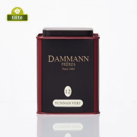 картинка Зеленый чай Dammann Зеленый Юннань, банка (100 гр) от интернет магазина
