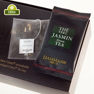 Жасминовый чай Dammann Jasmin de Chine / Жасмин, саше на чашку (24 пак.)