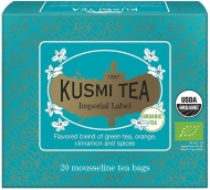 картинка Зеленый чай Kusmi Tea Imperial Label / Высшая марка (20 пак.) интернет магазин являющийся официальным дистрибьютором в России 