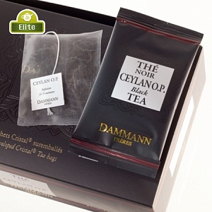 Черный чай Dammann Ceylon O.P. / Цейлон О.Р., саше на чашку (24 пак.)