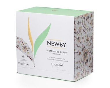 картинка Пакетированный чай Newby Цветок Жасмина, (50 пак.) от интернет магазина