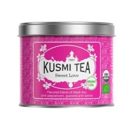 картинка Kusmi Tea Sweet Love (Черный чай со специями), банка (100 гр) интернет магазин являющийся официальным дистрибьютором в России 