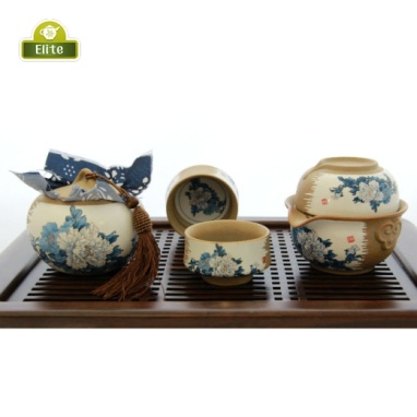 картинка Чайный сервиз Цзинь Му Дань, глина от интернет магазина