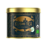 картинка Kusmi Tea Earl Grey Intense (Эрл Грей, бергамот, лимон), банка (100 гр) интернет магазин являющийся официальным дистрибьютором в России 