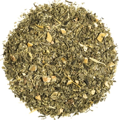 картинка Kusmi Tea Lovely Morning (Зеленый чай, мате, лимон) банка (100 гр) от интернет магазина