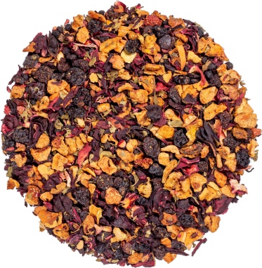 картинка Kusmi Tea AquaRosa (Травяной чай гибискус, красная ягода), банка (100 гр) от интернет магазина