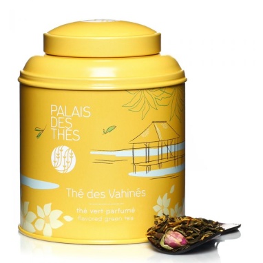 картинка Зеленый чай Palais des Thes Таитянских Красавиц, Коллекция Оттенки Вкуса, авторский купаж (100 гр) от интернет магазина