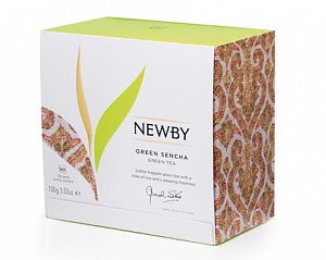 Пакетированный чай Newby Зеленая Сенча, (50 пак.)