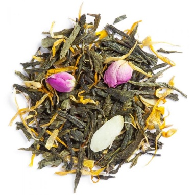 картинка Зеленый чай Palais des Thes Таитянских Красавиц, авторский купаж (100 гр) от интернет магазина