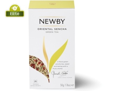 картинка Пакетированный чай Newby Восточная Сенча, (25 пак.) от интернет магазина