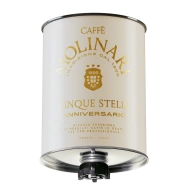 картинка Кофе Molinari CinqueStelle ANNIVERSARIO, зерновой (3000 гр) жестяная банка интернет магазин являющийся официальным дистрибьютором в России 