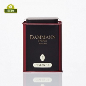 Черный чай Dammann Цейлон О.Р., банка (100 гр)
