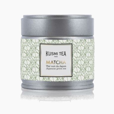 картинка Японский зелёный чай Kusmi Tea Матча, банка (30 гр) от интернет магазина