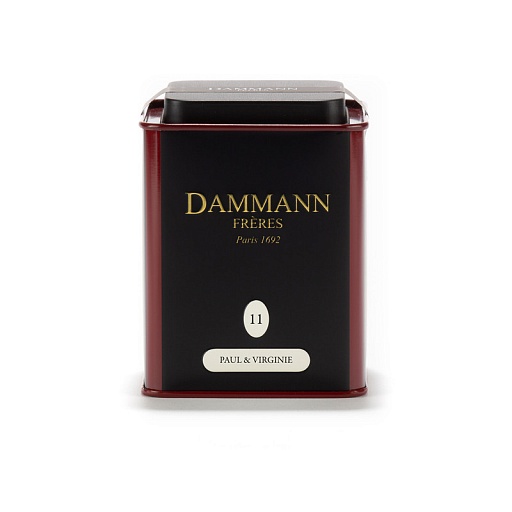 картинка Черный чай Dammann Поль и Вирджиния, банка (100 гр) от интернет магазина
