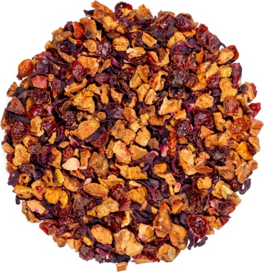 картинка Kusmi Tea AquaExotica (Травяной чай гибискус, манго), банка (100 гр) от интернет магазина