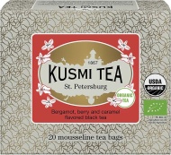 картинка Черный чай Kusmi Tea St. Petersburg / Санкт-Петербург (20 пак.) интернет магазин являющийся официальным дистрибьютором в России 