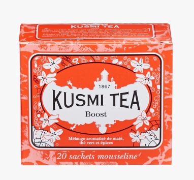картинка Зеленый чай Kusmi Tea Второе дыхание (20 муслиновых пакетиков) от интернет магазина