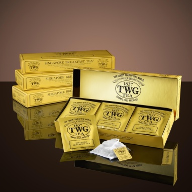 картинка Зеленый чай TWG Tea Paris-Singapore / Париж-Сингапур (2,5 г х 15 пак.) от интернет магазина