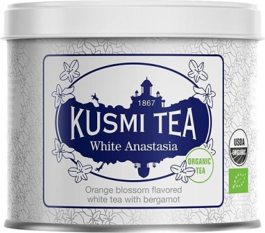 картинка White Anastasia / Белый чай с бергамотом, банка (90 гр) от интернет магазина