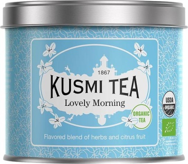 картинка Kusmi Tea Lovely Morning (Зеленый чай, мате, лимон) банка (100 гр) от интернет магазина