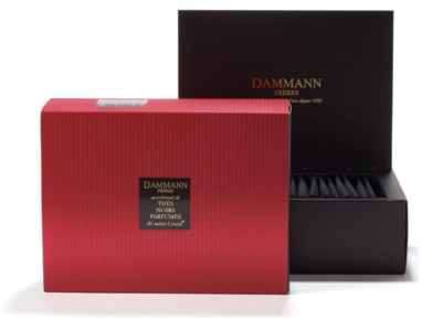 картинка Dammann Red Box / Красный, подарочный набор от интернет магазина