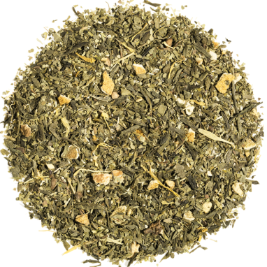 картинка Зеленый чай Kusmi Tea Lovely Morning / Прекрасное утро, в пакете, весовой (100 гр) от интернет магазина