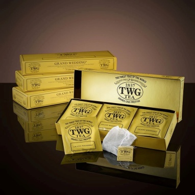 картинка Черный чай TWG Tea Grand Wedding / Грандиозный Свадебный чай (2,5 г х 15 пак.) от интернет магазина