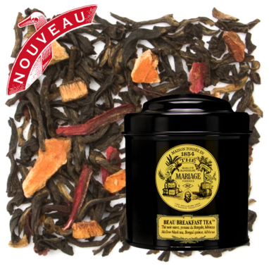 картинка Черный чай Mariage Freres Beau Breakfast Tea, банка (100 гр) от интернет магазина