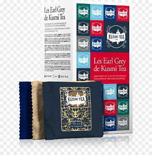 Подарочный набор Kusmi Tea Les Earl Grey (Эрл Грей) (24 муслиновых пакетиков)