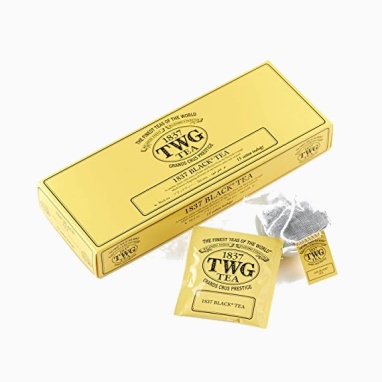 картинка Черный чай TWG Tea 1837 Black Tea / 1837 Черный чай (2,5 г х 15 пакетиков) от интернет магазина
