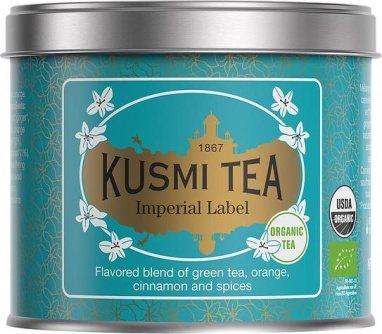 картинка Kusmi Tea Imperial Label (Зеленый чай, специи, корица), банка (100 гр) от интернет магазина