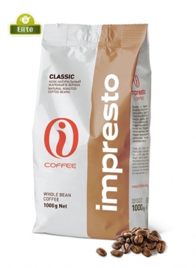 картинка Impresto Classic, зерновой кофе (1000 гр) от интернет магазина