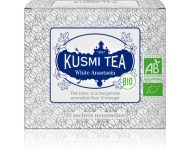 картинка Белый чай Kusmi Tea Белая Анастасия (20 муслиновых пакетиков) интернет магазин являющийся официальным дистрибьютором в России 