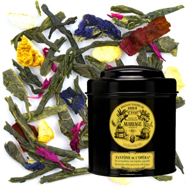 картинка Зеленый чай Mariage Freres Fantome de L'Opera, банка (100 гр) от интернет магазина