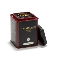 картинка Черный чай Dammann Jardin Blue / Голубой Сад (100 гр) интернет магазин являющийся официальным дистрибьютором в России 