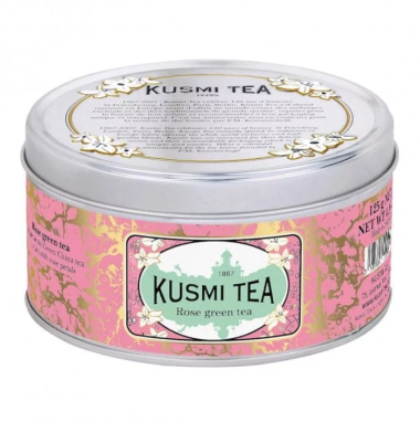 картинка Зеленый чай Kusmi Tea Зеленый чай с розой (125 гр) от интернет магазина