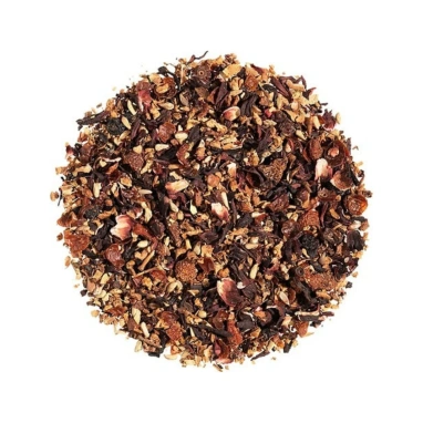 картинка Kusmi Tea AQUA_FRUTTI (травяной чай, гранат и ягоды годжи), банка (100 гр) от интернет магазина