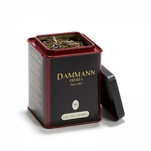 Зеленый чай Dammann Зеленый Эрл Грей Калабрия, банка (100 гр)