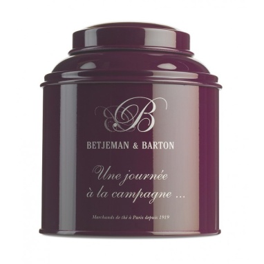 картинка Черный чай Betjeman & Barton Une Journée à la Campagne / День в Шампани, банка (125 гр) от интернет магазина