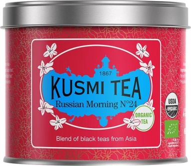 картинка Kusmi Tea Russian Morning (Цейлонский и ассамский черный чай), банка (100 гр) от интернет магазина