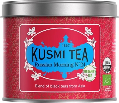 картинка Черный чай Kusmi Tea Russian Morning N24 / Утро России N24, банка (100 гр) от интернет магазина